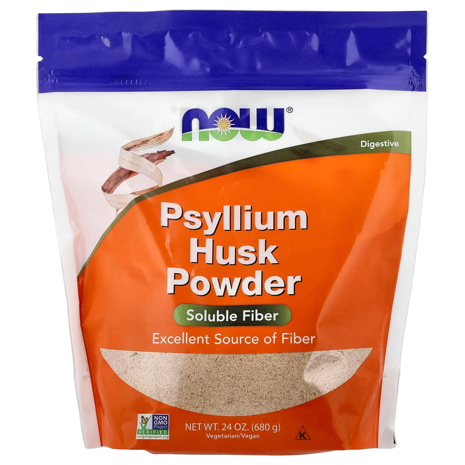 NOW Foods Psyllium Husk Powder, 24 oz (680 g) NOW Foods Psyllium Husk Powder, 24 oz (680 g)