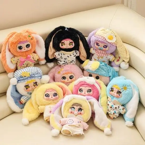 JiiMo Dreamy Sleep Nook Series Blind Box - Blind Bags, Little Princess Chaoke Figurine Dolls, Whimsical Collectible Figure Decor, Art Toy Mystery Box Collectible, Collectible Blind Pack, Mini Blind Bag