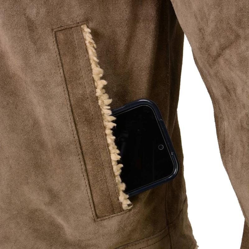 Milwaukee Leather Vintage Men's Classic Suede Leather Fashion Coat Jacket | SFM