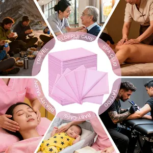 Disposable Nail Table Mats, Waterproof Nail Desk Protector Pad, Super Absorbent Lint-Free Nail Shop Supplies, Ideal for Nail Polish & Gel Spills, Craft Projects, Tattoo Table Cover, Pet Grooming Station, Nail Care
