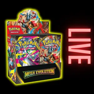 Pokemon: Mega Evolution Enhanced Booster Box (LIVE)