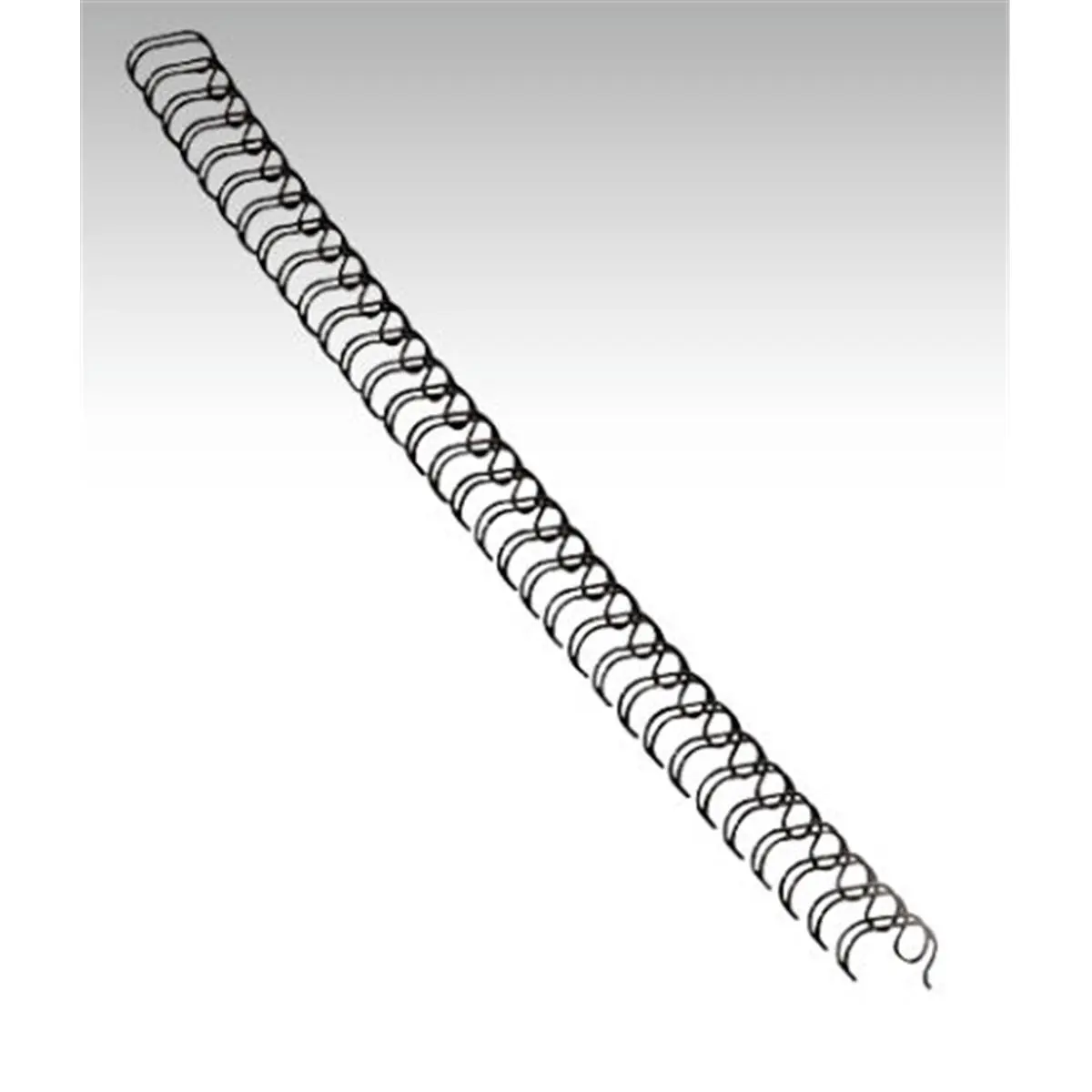 Fellowes 5255201 Permanent Black Wire Comb Binder, 25-Pack, 5/16in Double-Loop Spine with Closure for Office Binding Systems & Documents