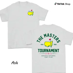 The Masters Tournament 1934 2026 Shirt For Men For Women, Collegiate Style Golf Tournament Graphic Shirt, Premium Cotton Fabric Breathable Unisex Classic Fit Apparel Top, Heritage Sports Wear