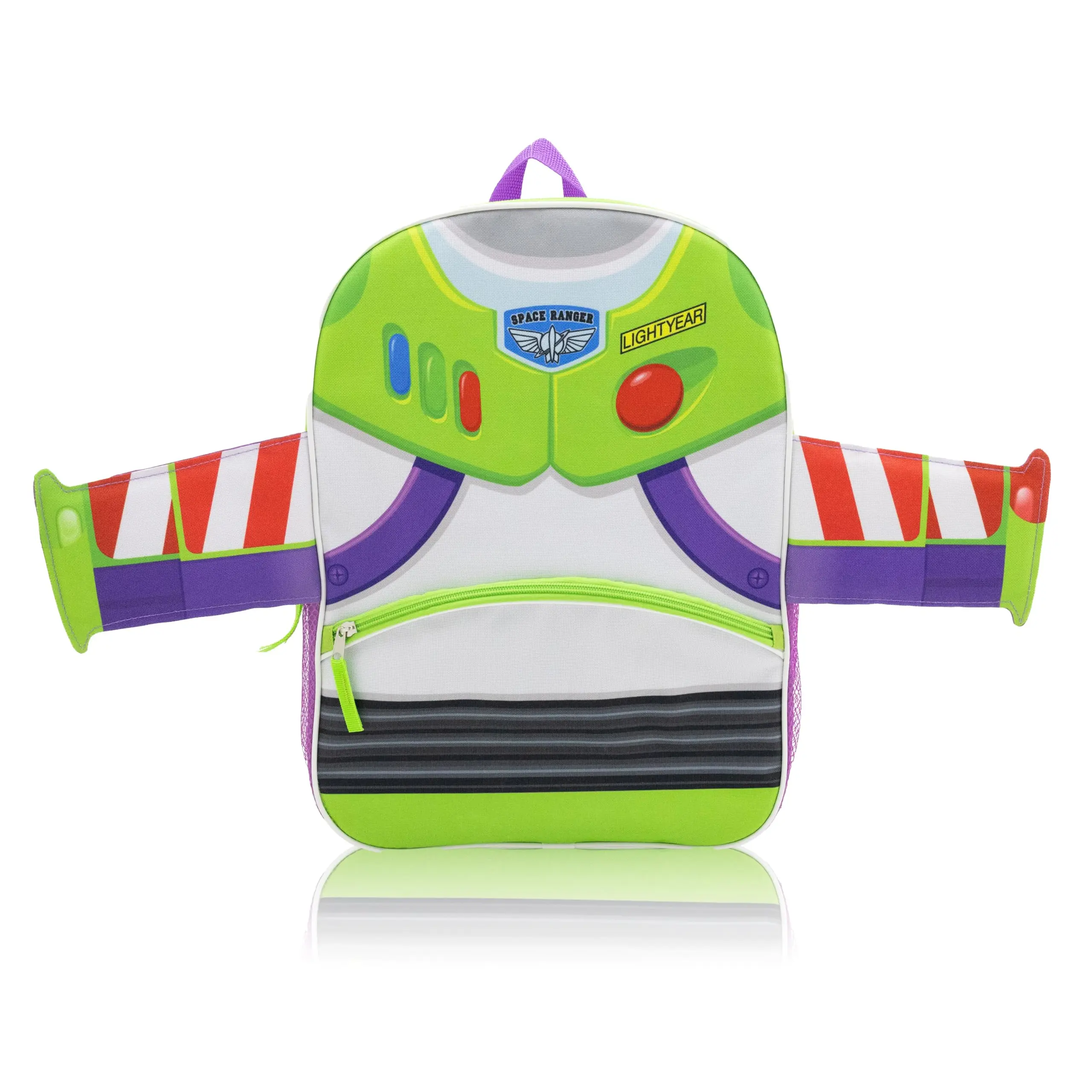 Fast Forward Buzz Lightyear Backpack Bookbag | Lightweight Travel Backpack