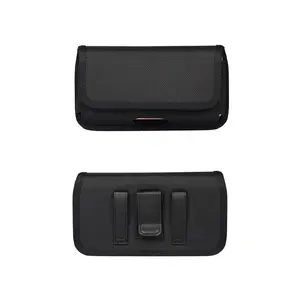 Phone Holster Nylon Pouch Case Belt Clip Card Slot For iPhone Samsung Google Causal Daily Use