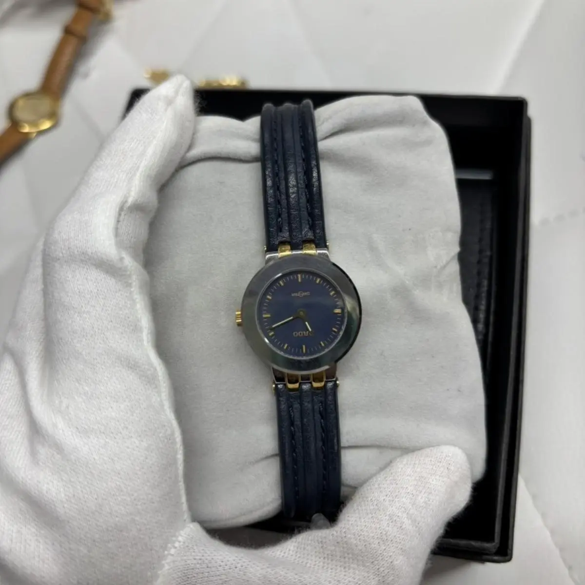 Pre-owned rado As Shown Shoulder Bags DiaStar Quartz Ladies Watch 16cm 13731