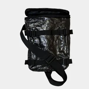 Metallic Utility Crossbody Bag