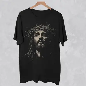 Jesus Shirt Christian Streetwear Religious Gift for Him or Her Faith Apparel Comfort Colors Unisex Tee Jesus Christ PL9