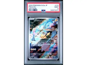 2023 Pokemon Scarlet and Violet Strength Expansion Pack 151 Japanese Art Rare Pikachu #173 PSA 9