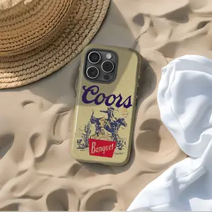 Coors Beer Cow Cowboy Creative Trendy Vintage Western Style Aesthetic Pattern Tough Phone Cases For iphone 16 15 14 13 12 11 PRO MAX PLUS Plastic PC TPU Accessory Trendy Fashion Hard Funny Gift Shockproof Full Protection Anti-Drop Phone Cases Shell Cover