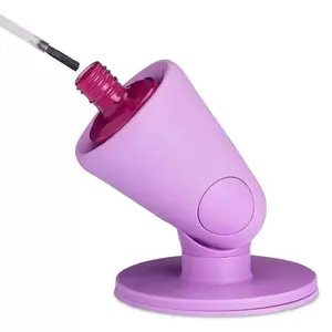 Not prone to spilling nail polish bottles | Bottle rack with intelligent suction cups, suitable for manicures and foot care | Storage for handbags