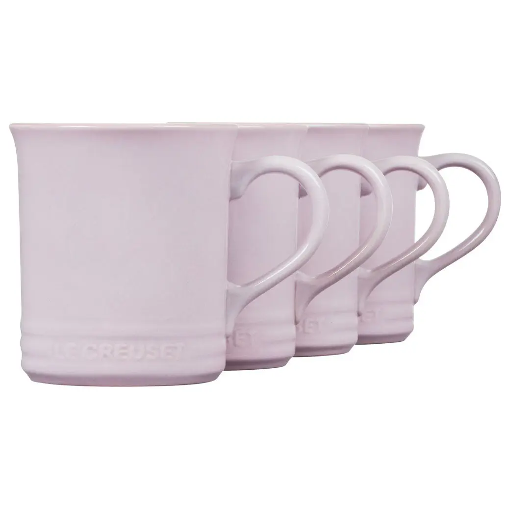 Le Creuset Stoneware Set of 4 (14 oz.) Mugs