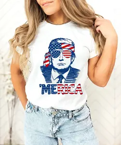 Trump 'Merica Shirt, 4th of July Shirt, Trump Shirt, 4th of July Shirt, American Shirt ,4th of July party, Independence Day, Patriotic tee
