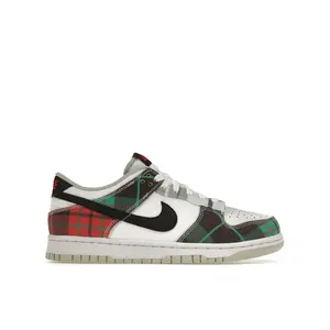 Nike Kid's Dunk Low Tartan Plaid, from StockX