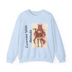 Cute & Funky Crewneck Sweatshirt - Gaming Apparel, Cozy Fashion, Anime Merch, Unique Gift, Everyday Wear