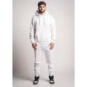 White Heavy Blend Fleece SweatSuit