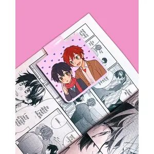 Sasaki and Miyano Magnetic Bookmark: Chibi BL Anime Manga