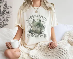 Forbidden Forest Wizard Shirt, National Park Wizard Shirt, HP Inspired Wizarding World T-Shirt, Bookish Shirt,Family Vacation