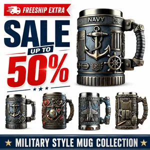 Anhuastar Marine Corps 250th Anniversary Coffee Mug, US Military Coffee Mug-Veteran Gifts