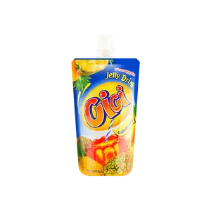 STRONGFOOD CICI Pineapple Jelly Drink with Real Coconut Jelly Bits, 150g - Refreshing Fruit Juice Beverage