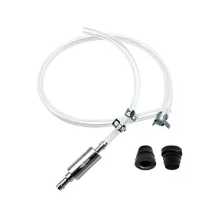 Brake Bleeder Hose,One Way Check Valve Tube Bleeding Tool Kit for Car Motorcyle Clutch,Universal Brake Fluid Bleeder Kit for Hydraulic Brake System