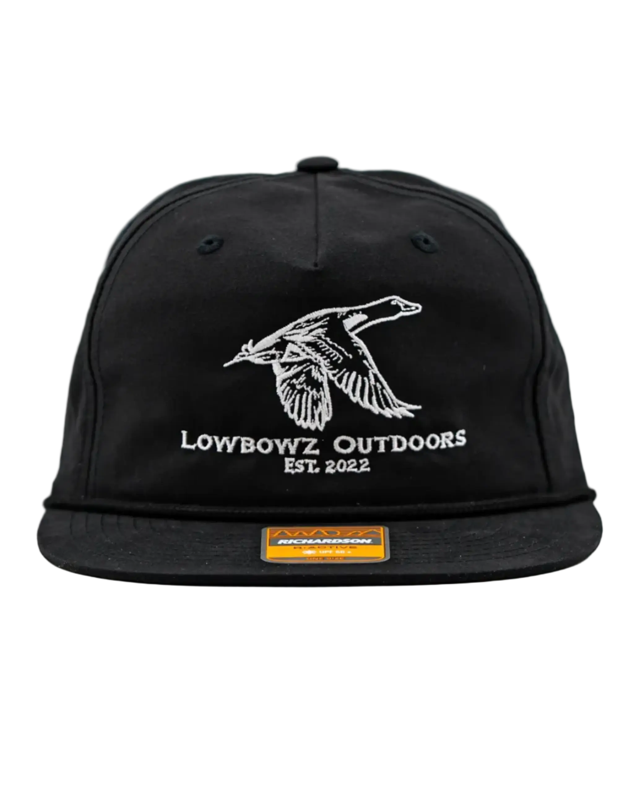 Black Mallard Rope Hat
