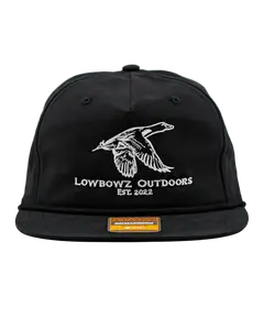 Black Mallard Rope Hat