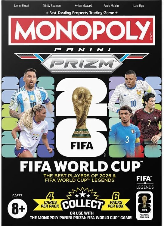 2026 Panini Prizm World Cup Monopoly BLASTER Soccer (6 pks/bx)