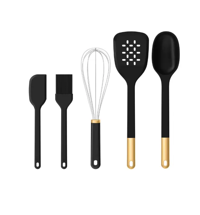Essential 5-Piece Kitchen Tool Set - Versatile & Practical Cooking Tools for Basic Tasks - Enhances Kitchen Efficiency