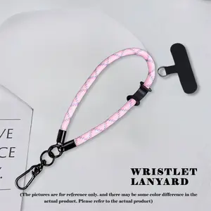 Multi-Functional Anti-Theft Phone Lanyard, Short Wrist Strap with Pad, Durable and Easy to Use, Ideal for Outdoor Activities and Travel