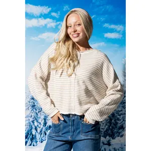 Morning Market Cardigan in Oat