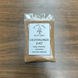 Crossroads Dirt – Ritual Soil for Witchcraft, Spellcasting, Folk Magic, Protection, Banishing & Spiritual Work