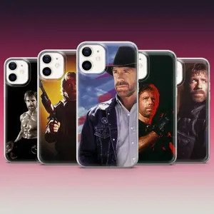 Chuck Norris RIP Legend Prayer Phone Case | Funny Tribute Martial Arts Design | Tough Shockproof Cover Compatible with iPhone 11, 12, 13, 14, 15, 16, 17 & more – check our available sizes.