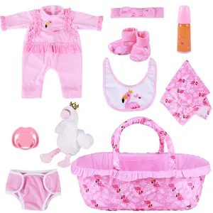 BABESIDE Reborn Baby Dolls Clothes for 20 Inch Dolls Baby Doll Clothes Outfit Accessories Set fit Newborn Baby Doll Girl Boys