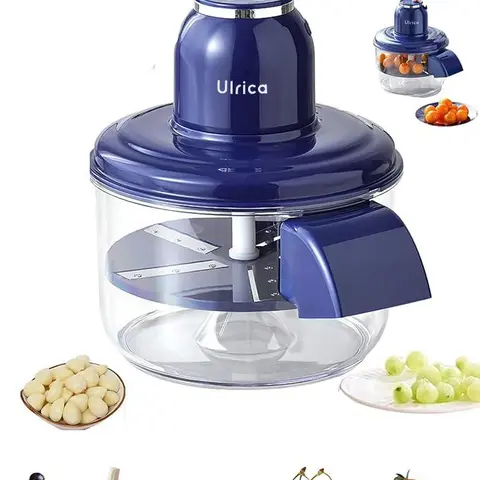 ULRICA Electric Peeler - Rechargeable 1300mAh Type-C Charging Plastic Kitchen Fruit Utensil, Portable Automatic Machine for Garlic, Chestnuts, Fruit & Vegetable Prep, Kitchen Gadgets Gift