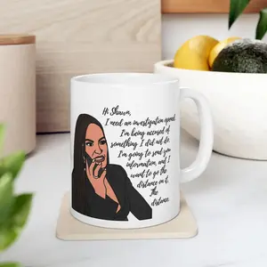 Bravo TV Reality Show Gift Mug, Lisa Barlow Inspirational Go The Distance Statement Mug 11oz & 15oz, Real Housewives Salt Lake City Fan Merch Cup, Practical Kitchen Tableware, Lightweight Daily Use Cup, Ideal Watch Party Accessory