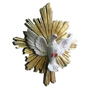 Espiritu Santo 10" Inches Tall Wall Decor Holy Spirit Estatua Brand New Religious Home Decor Religious Supplies Statue