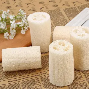 3PCS All Natural Eco Friendly Luffa Sponge Segments for Effective Kitchen Cleaning Dishwashing Pot Scrubbing and General Home Use Biodegradable Reusable Farm Grown Cleaning Product