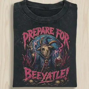 Comfort Colors Prepare For Beeyatle Prepotente Shirt, Dungeon Crawler Carl, Book Lover Gift, Dcc Gift, Litrpg Fan Tee, Princess Donut, Unisex Crew Neck Top, Casual Clothing