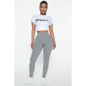 Almost Every Day Leggings - Heather Grey