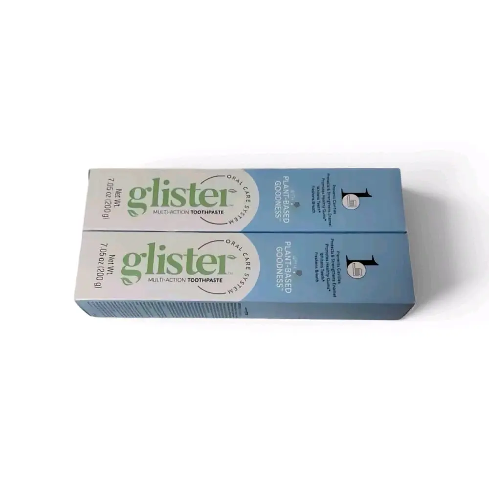 2pcs patte glister toothpaste