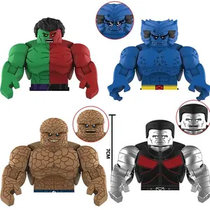 New Movable Model Mini Building block blind box beast Colossus Rock Golem Assemble Compatible Action Figures Puzzle Toy Gifts