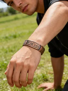 "🎁 Pride That Heals: Copper Eagle Magnetic Bracelet – Gift of Strength & Wellness #PatrioticGift"