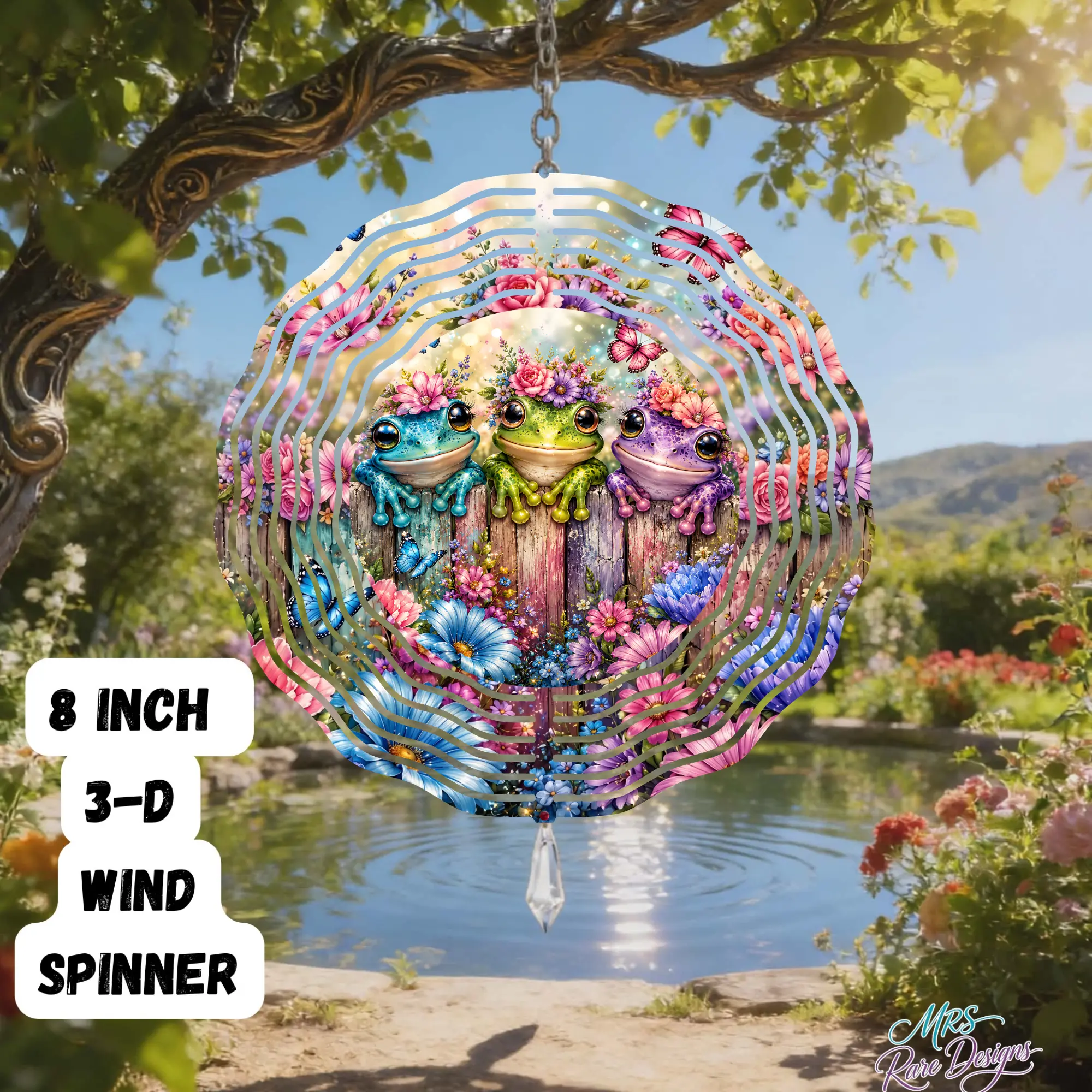 Blossom Buddies Garden Spinner