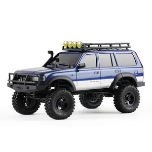 FMS RC Crawler 1/18 FCX18S LC80 S RTR 4WD RC Rock Truck 2.4Ghz 900mAh Hobby Grade RC Car Model Mini Remote Control Car Off Road Vehicle