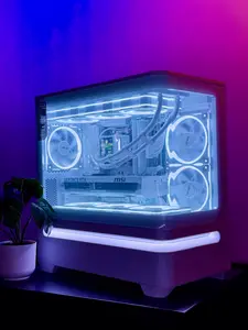 Stay Frosty Gaming PC by Shook PC featuring a 9850X3D | 5070 Ti OC 16GB | 32GB DDR5 6400MHz CL32 | 2TB SSD NVMe m.2