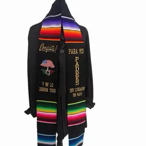 Graduation Stoles for Class 2026 with Vibrant Stripes and Bold Design