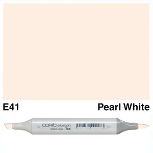 Copic - Sketch Marker - Pearl White - E41