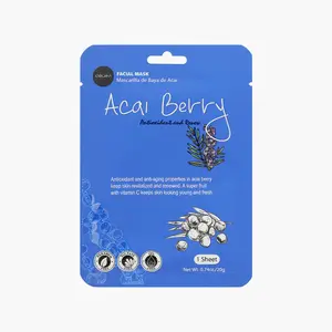 Celavi Acai Berry Skin Mask, Unisex Single Item MK017 for Skin Repair