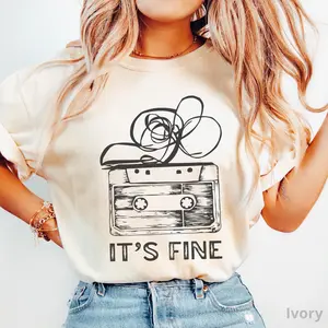 [Sale up to 50% ] Retro Cassette Tape Shirt, Gildan Cotton Tee, 90s Music Graphic T-Shirt, Funny 80s Music Lover Gift, Vintage Tape Humor Tee